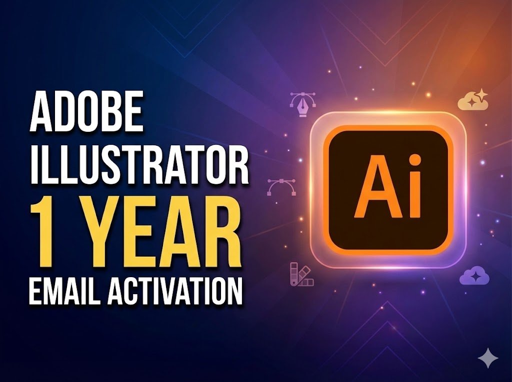 Adobe Illustrator – 1 Year Official Subscription (Email Activation)